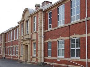 Weathered stone work suffering from water ingress